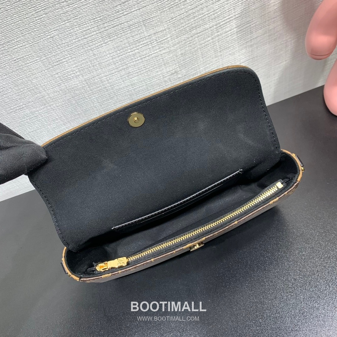 루이비통 월렛 온 체인 아이비 모노그램 리버스 캔버스 체인 브라운 숄더백 Louis Vuitton Wallet On Chain Ivy Monogram Reverse Canvas Chain Brown Shoulder Bag M26587 23.5cm 5