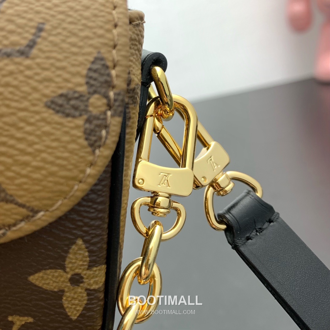 루이비통 월렛 온 체인 아이비 모노그램 리버스 캔버스 체인 브라운 숄더백 Louis Vuitton Wallet On Chain Ivy Monogram Reverse Canvas Chain Brown Shoulder Bag M26587 23.5cm 8