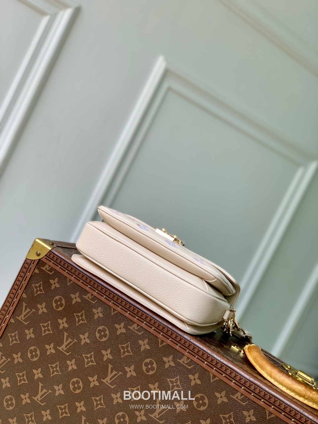 루이비통 포쉐트 메티스 이스트웨스트 그레인 레더 모노그램 그라데이션 S락 숄더백 Louis Vuitton Pochette Metis East West Grain Leather Monogram Gradient S-Lock Shoulder Bag M25682 21.5cm 4