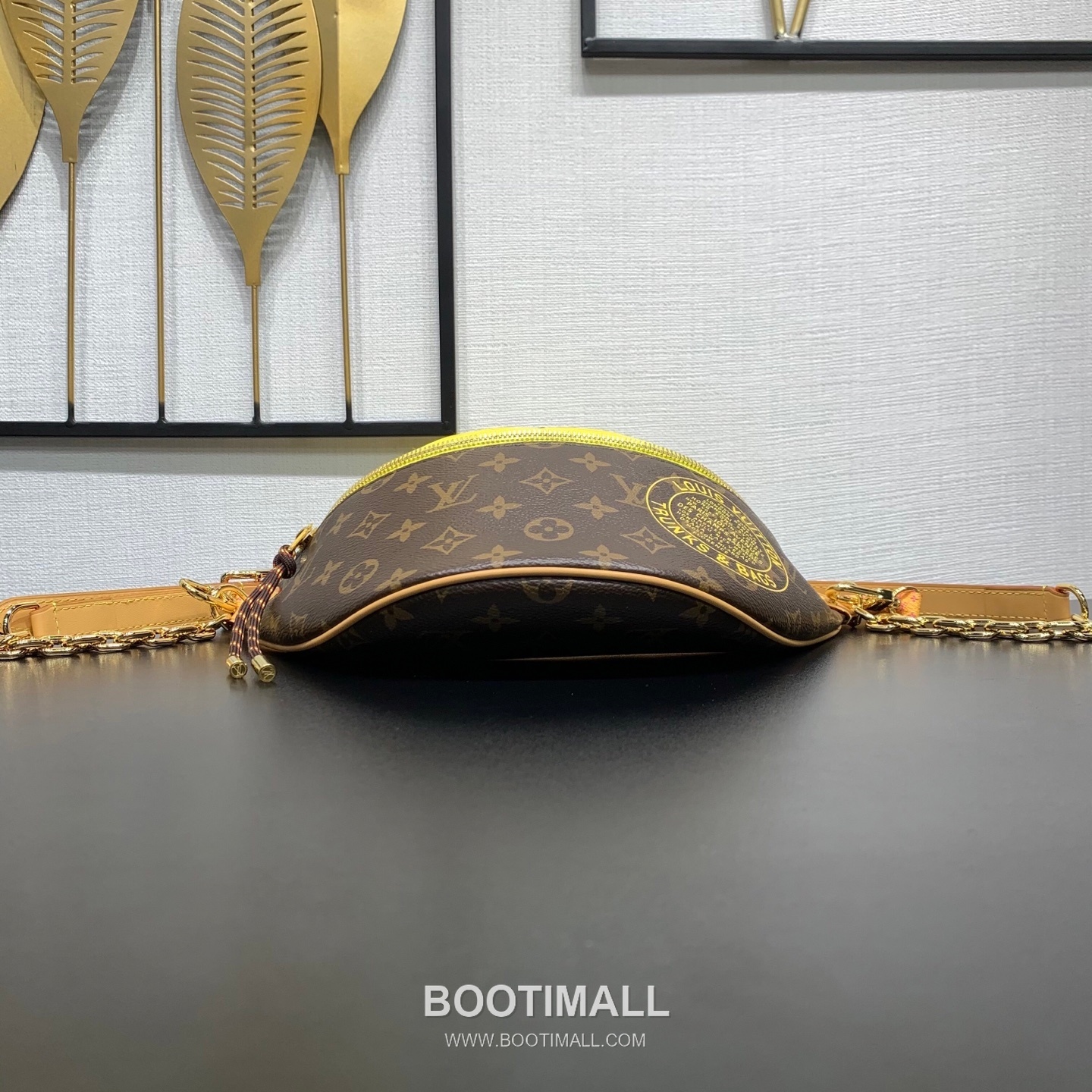 루이비통 범백 모노그램 캔버스 나일론 레더 트리밍 브라운 힙색 Louis Vuitton Bumbag Monogram Canvas Nylon Leather Trim Brown Belt Bag M27237 30cm 5