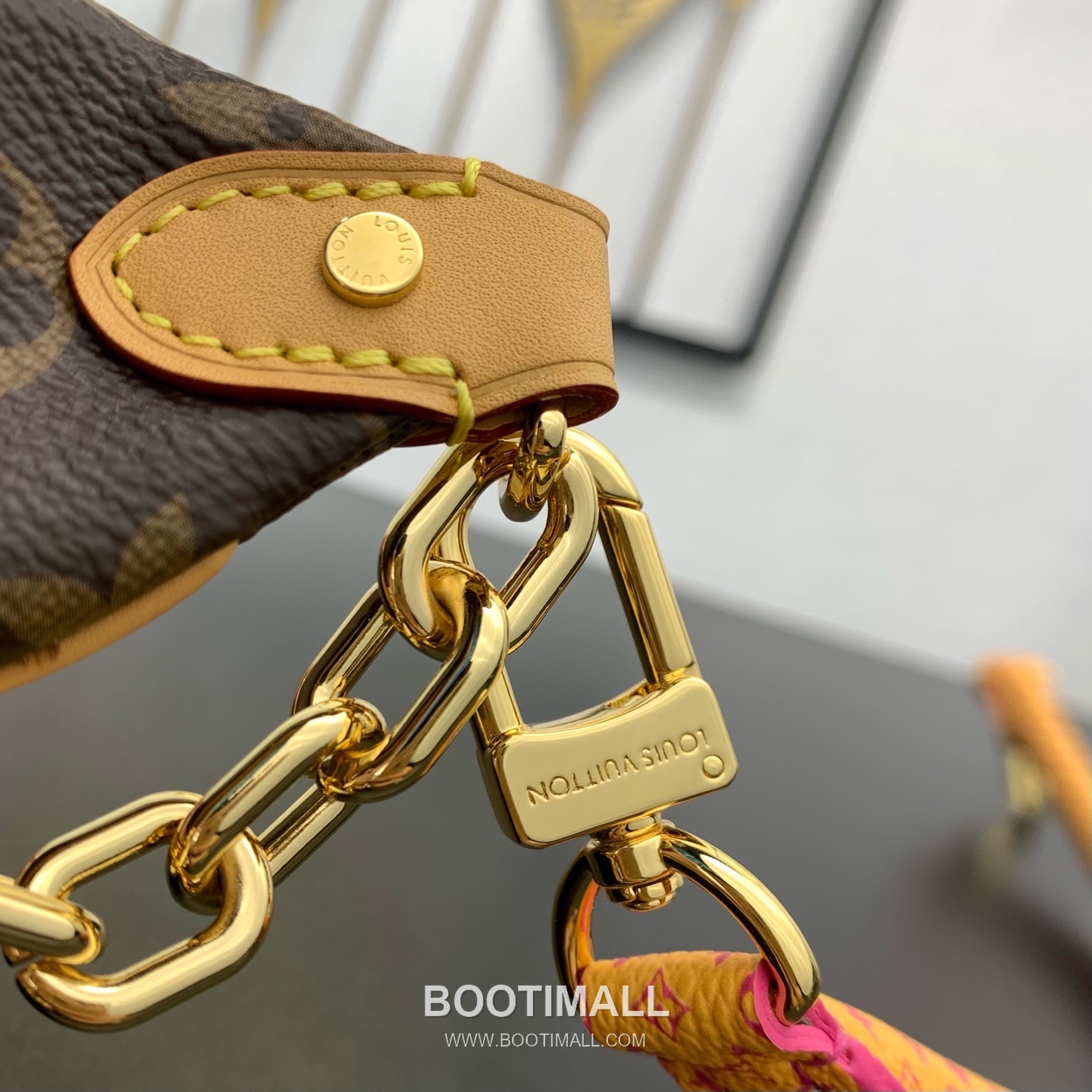 루이비통 범백 모노그램 캔버스 나일론 레더 트리밍 브라운 힙색 Louis Vuitton Bumbag Monogram Canvas Nylon Leather Trim Brown Belt Bag M27237 30cm 11