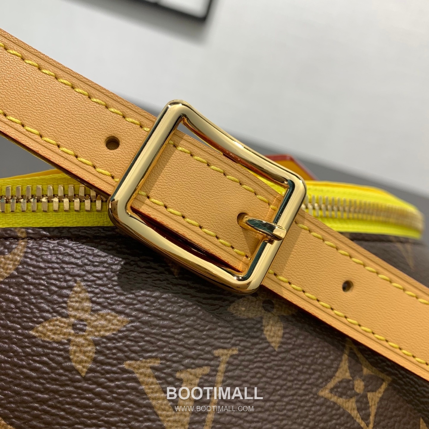 루이비통 범백 모노그램 캔버스 나일론 레더 트리밍 브라운 힙색 Louis Vuitton Bumbag Monogram Canvas Nylon Leather Trim Brown Belt Bag M27237 30cm 12