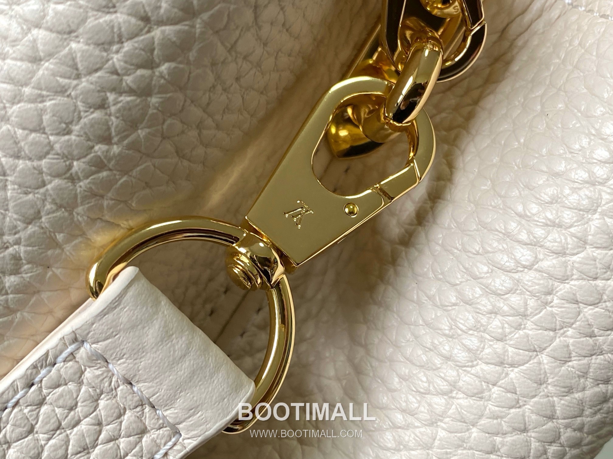 루이비통 카퓌신 모노그램 타우릴론 레더 더블체인 버건디 숄더백 Louis Vuitton Capucines Monogram Taurillon Leather Double Chain Burgundy Shoulder Bag M27308 27cm 8