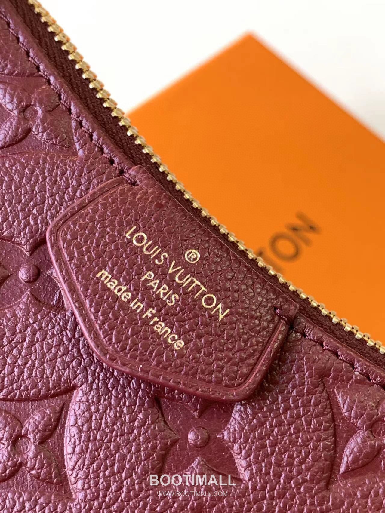 루이비통 이지 파우치 모노그램 레더 체인 D링 샌드 숄더백 브라운 Louis Vuitton Easy Pouch Monogram Leather Chain D-Ring Sand Shoulder Bag M80349 19cm 5