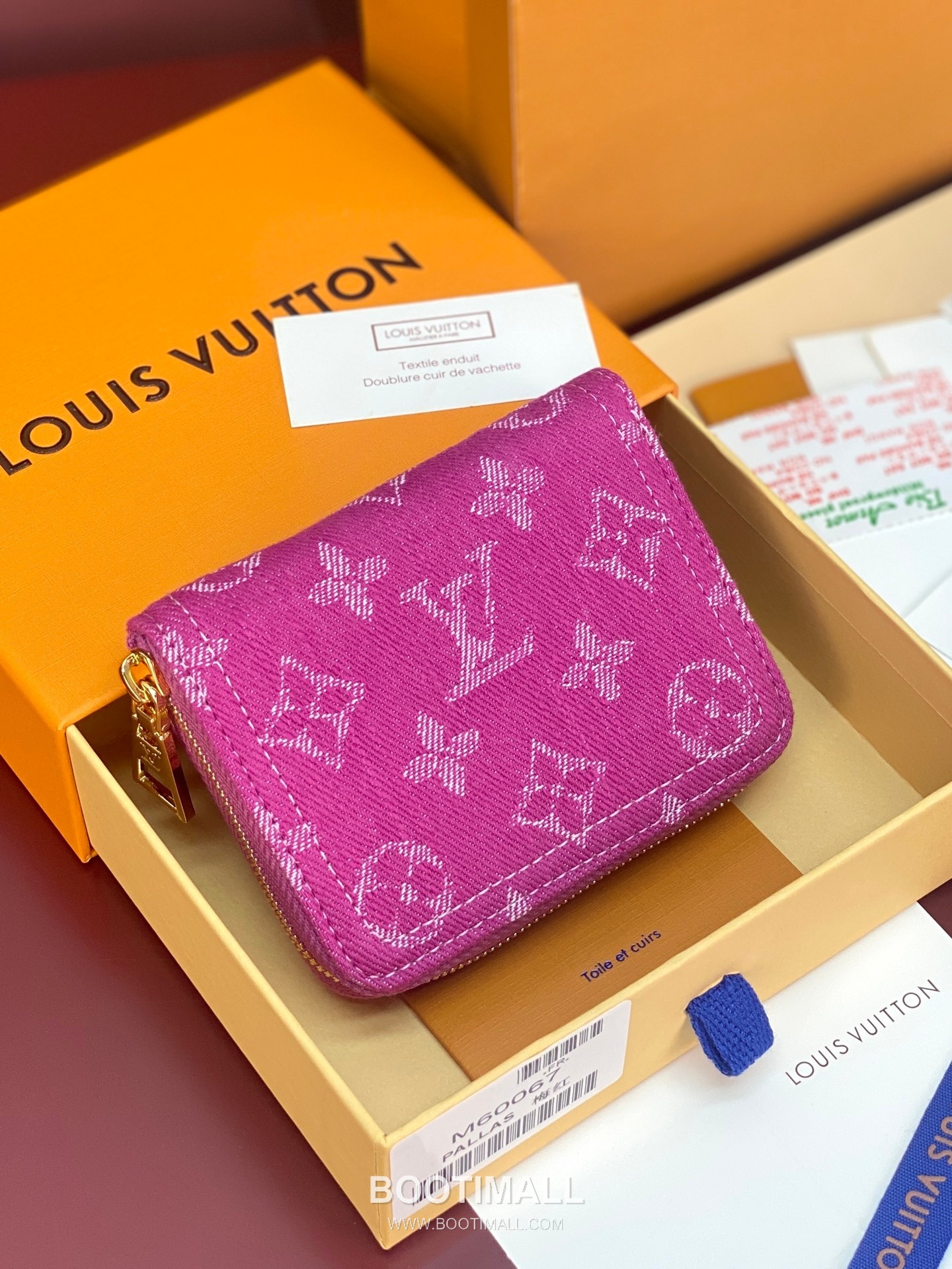루이비통 지피 코인퍼스 모노그램 자카드 데님 레더 트리밍 그린 지갑 Louis Vuitton Zippy Coin Purse Monogram Jacquard Denim Leather Trim Green Wallet M60067 11cm 2
