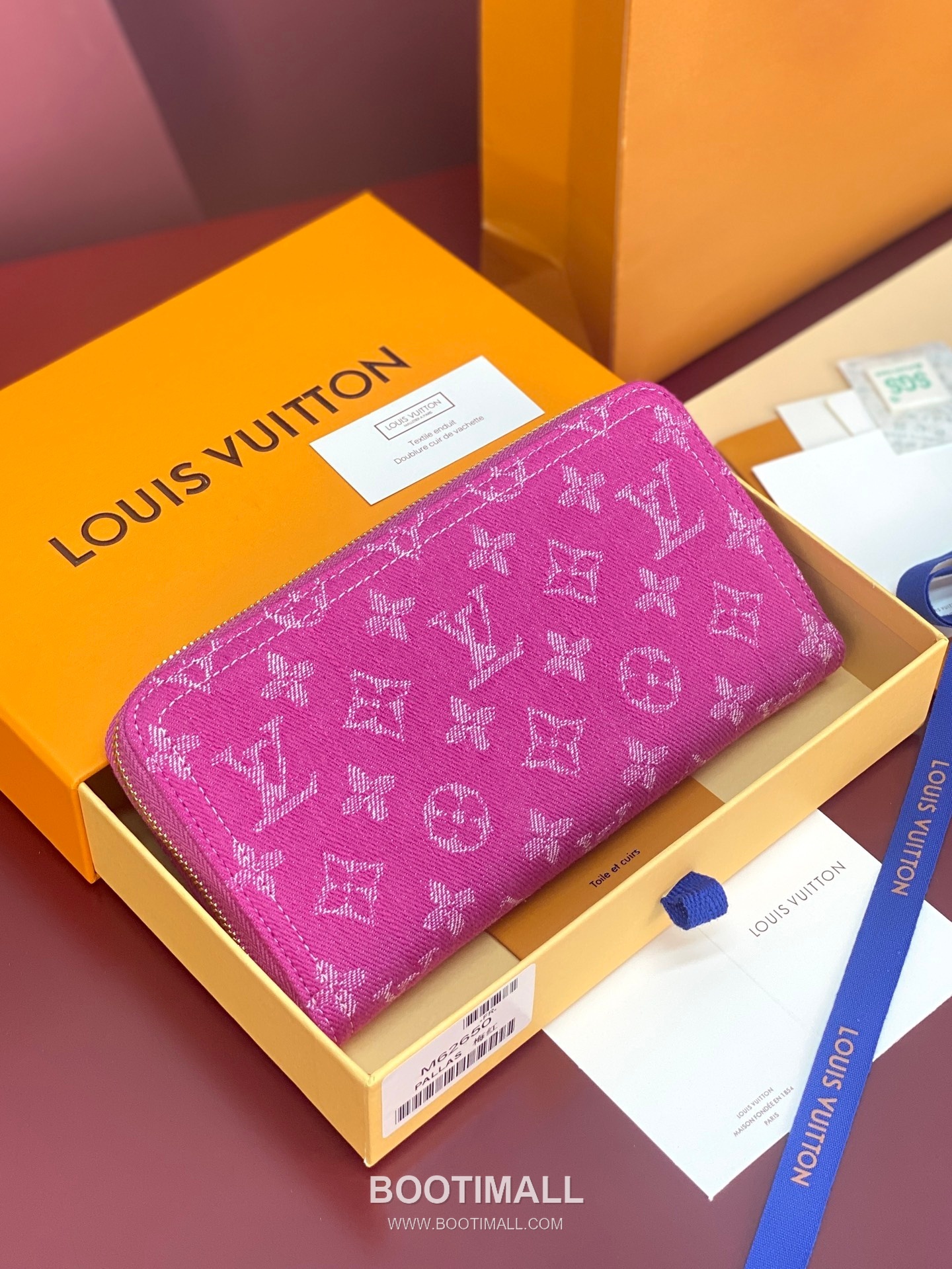 루이비통 지피 월릿 모노그램 자카드 데님 레더 트리밍 그린 장지갑 Louis Vuitton Zippy Wallet Monogram Jacquard Denim Leather Trim Green Long Wallet M28297 19.5cm 1