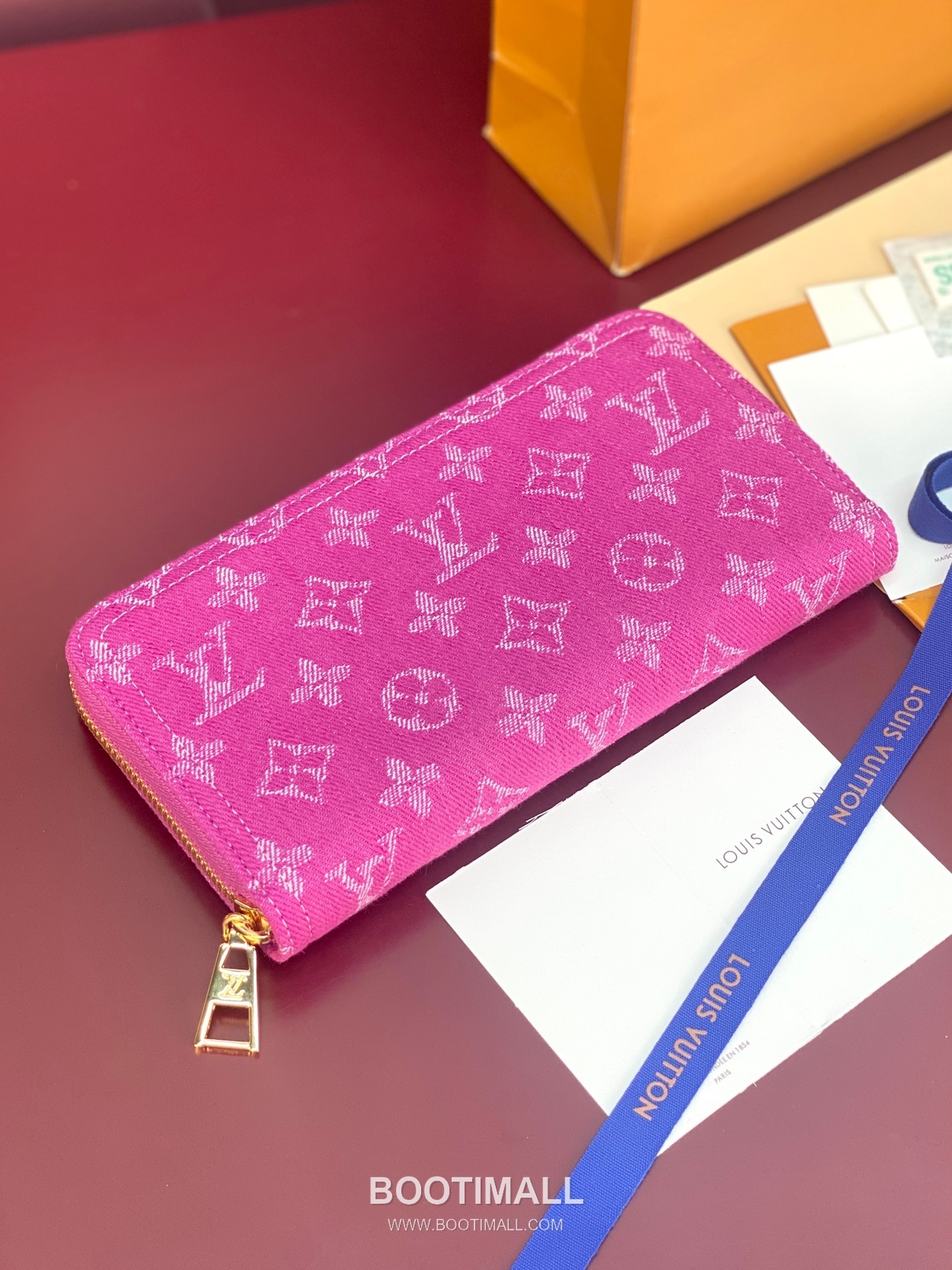 루이비통 지피 월릿 모노그램 자카드 데님 레더 트리밍 그린 장지갑 Louis Vuitton Zippy Wallet Monogram Jacquard Denim Leather Trim Green Long Wallet M28297 19.5cm 3