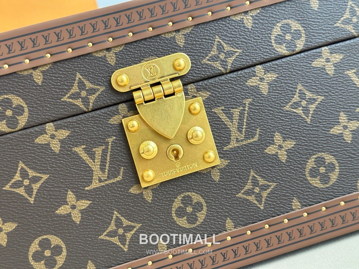 루이비통 코프레 액세수아 모노그램 캔버스 하드 트렁크 브라운 수납 케이스 Louis Vuitton Coffret Accessoires Monogram Canvas Hard Trunk Brown Storage Case M20209 39cm 5