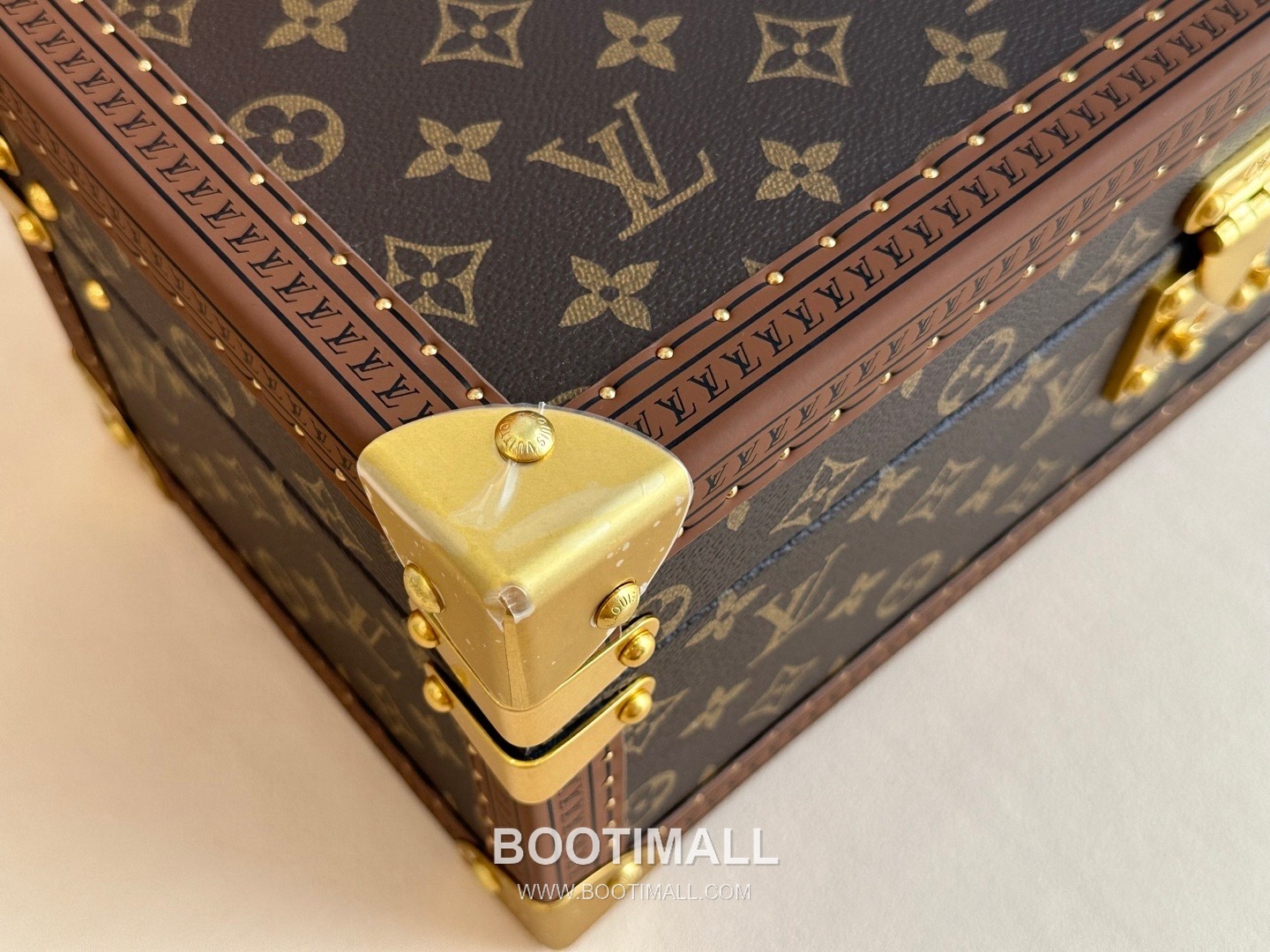 루이비통 코프레 액세수아 모노그램 캔버스 하드 트렁크 브라운 수납 케이스 Louis Vuitton Coffret Accessoires Monogram Canvas Hard Trunk Brown Storage Case M20209 39cm 6