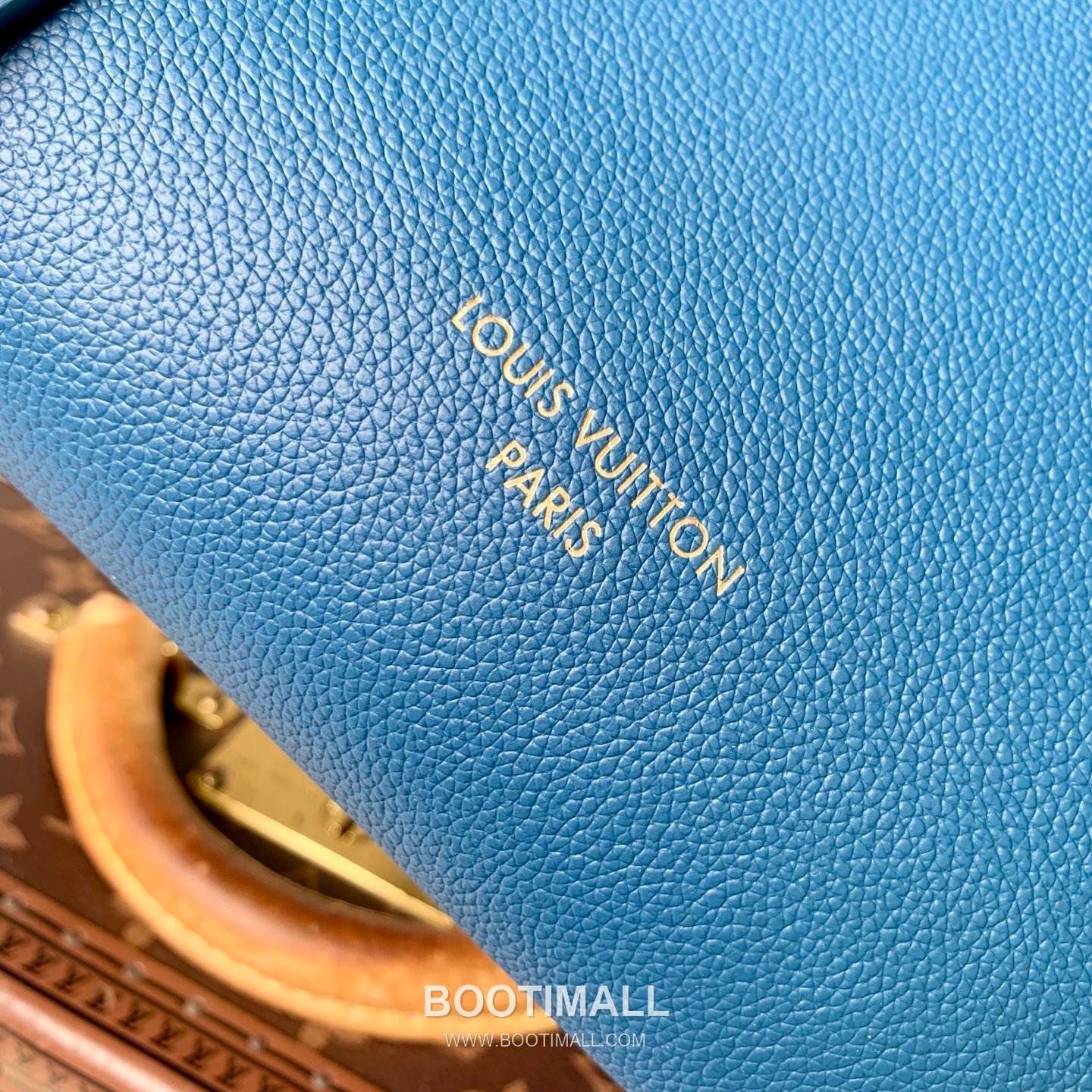 루이비통 로우키 카바스 미디엄 그레인 카우하이드 레더 락장식 블루 토트백 Louis Vuitton Low Key Cabas Medium Grain Cowhide Leather Lock Detail Blue Tote Bag M25341 47cm 8