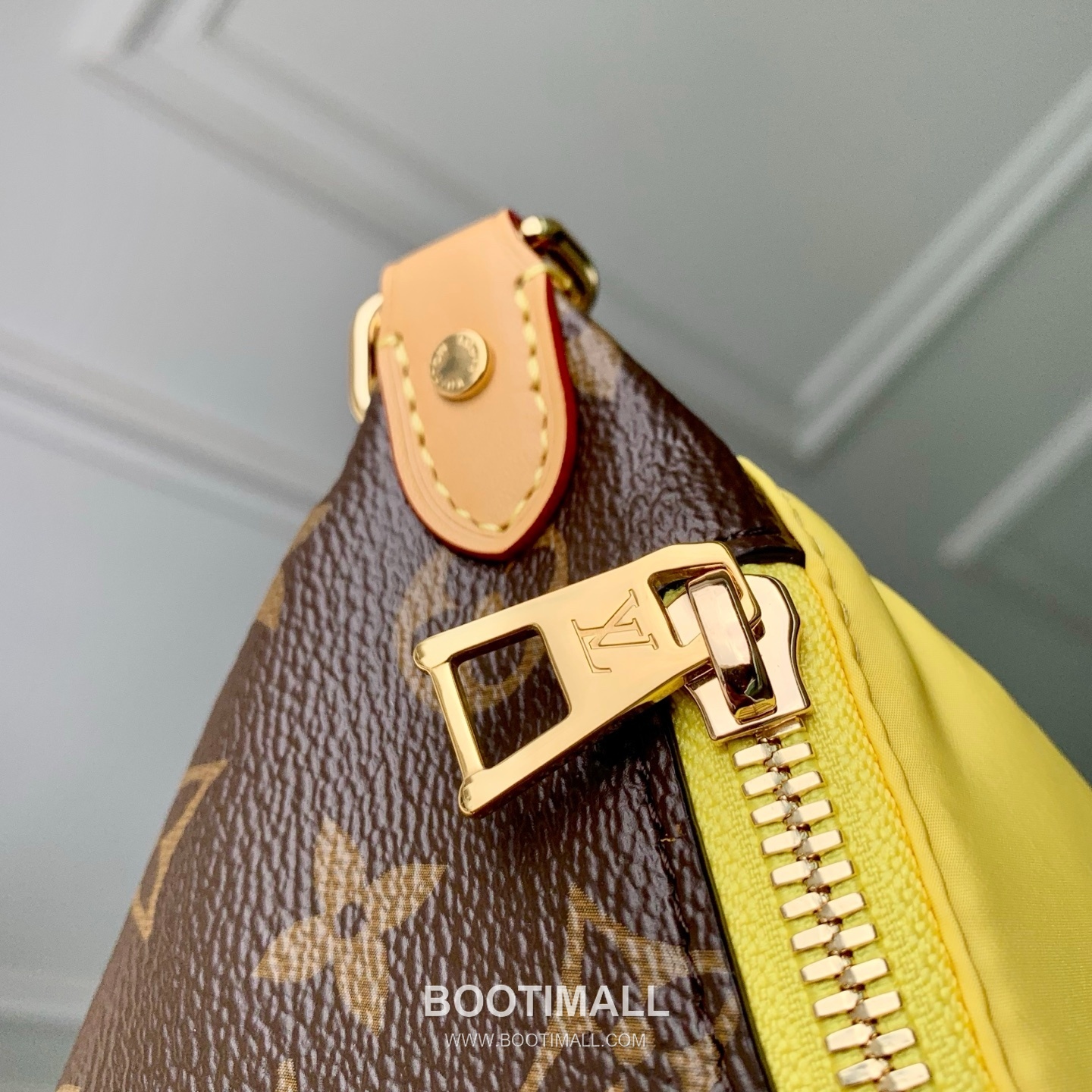 루이비통 범백 모노그램 캔버스 나일론 레더 트리밍 브라운 힙색 Louis Vuitton Bumbag Monogram Canvas Nylon Leather Trim Brown Belt Bag M27237 30cm 5