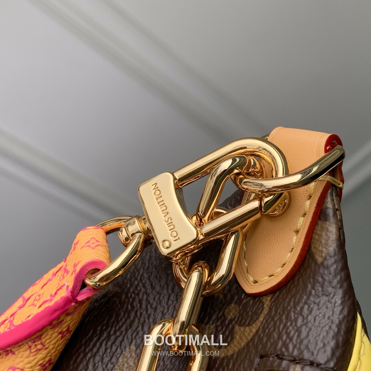 루이비통 범백 모노그램 캔버스 나일론 레더 트리밍 브라운 힙색 Louis Vuitton Bumbag Monogram Canvas Nylon Leather Trim Brown Belt Bag M27237 30cm 6