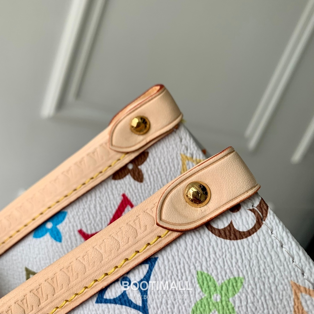 루이비통 온더고 미디엄 모노그램 멀티컬러 캔버스 레더 트리밍 트렁크코너 브라운 토트백 Louis Vuitton OnTheGo Medium Monogram Multicolor Canvas Leather Trim Trunk Corner Brown Tote Bag M13079 35cm 6