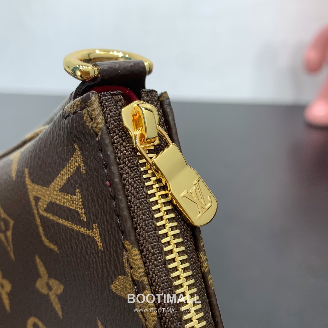 루이비통 포쉐트 악세수아 모노그램 멀티컬러 캔버스 판다 프린트 체인 브라운 숄더백 Louis Vuitton Pochette Accessoires Monogram Multicolor Canvas Panda Print Chain Brown Shoulder Bag M13440 22cm 6