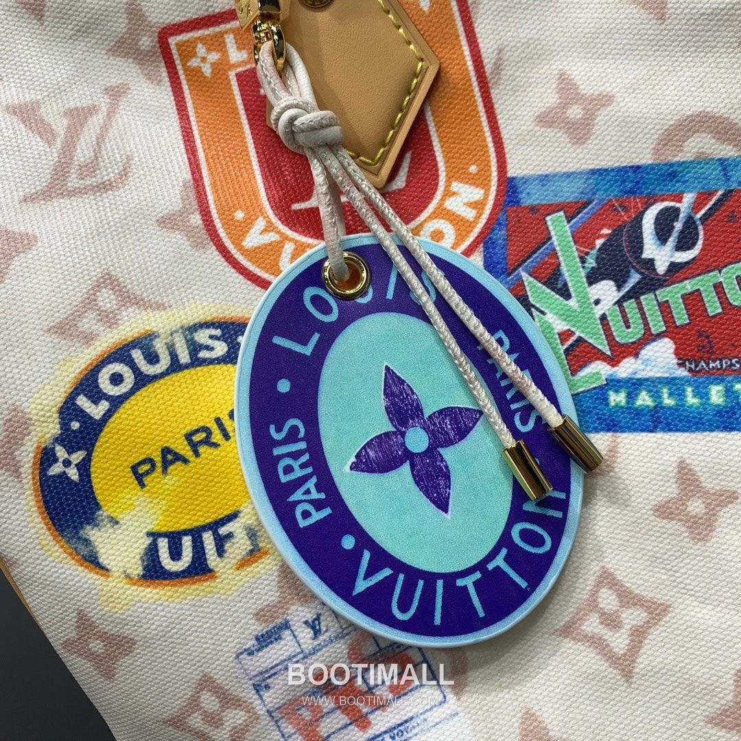 루이비통 스피디 소프트 30 모노그램 듄 캔버스 레더 트리밍 에어플레인 참 브라운 토트백 Louis Vuitton Speedy Soft 30 Monogram Dune Canvas Leather Trim Airplane Charm Brown Tote Bag M14587 30cm 7