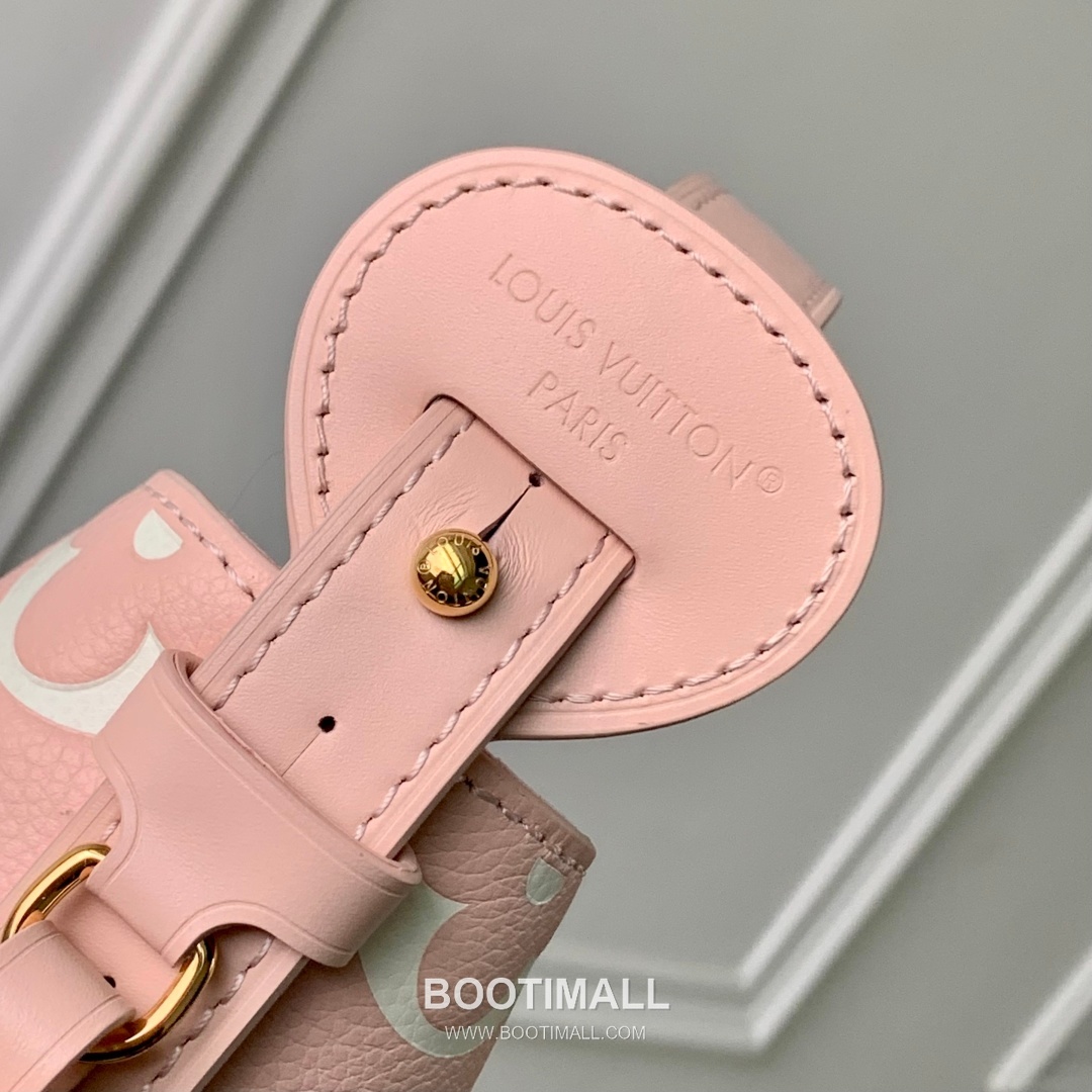 루이비통 올인 BB 모노그램 앙프렝뜨 레더 핑크 토트백 Louis Vuitton All In BB Monogram Empreinte Leather Pink Tote Bag M14356 16cm 6