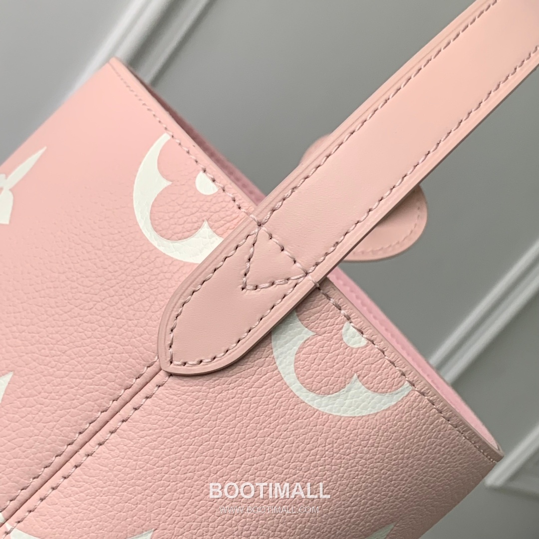 루이비통 올인 BB 모노그램 앙프렝뜨 레더 핑크 토트백 Louis Vuitton All In BB Monogram Empreinte Leather Pink Tote Bag M14356 16cm 8