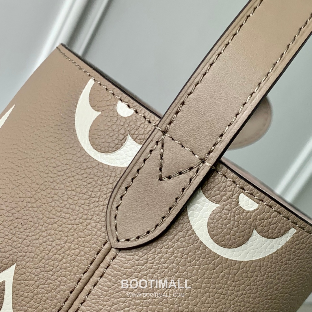 루이비통 올인 BB 모노그램 앙프렝뜨 레더 그레이 토트백 Louis Vuitton All In BB Monogram Empreinte Leather Grey Tote Bag M13045 16cm 6