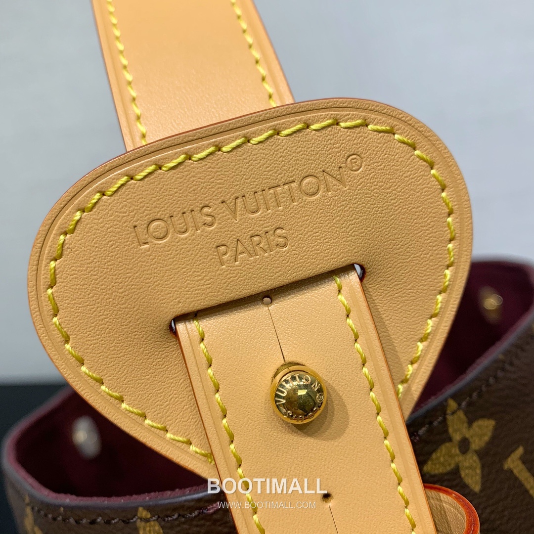 루이비통 올인 라지 모노그램 캔버스 레더 트리밍 브라운 버킷백 Louis Vuitton All In Large Monogram Canvas Leather Trim Brown Bucket Bag M12926 26cm 5