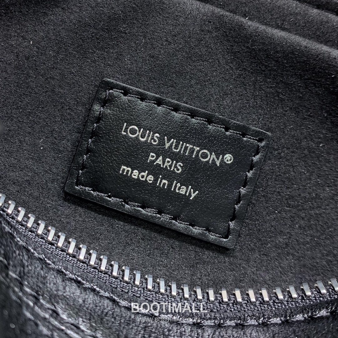 루이비통 포쉐트 바이브 램스킨 레더 체인 스트랩 블랙 숄더백 Louis Vuitton Pochette Vibe Lambskin Leather Chain Strap Black Shoulder Bag M14544 25cm 4