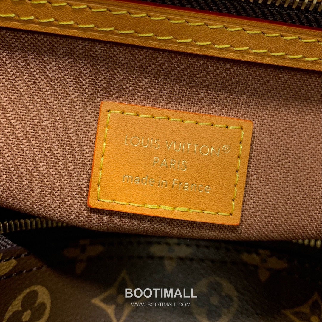 루이비통 바가봉 호보 모노그램 캔버스 빈티지 레더 트리밍 체인 브라운 숄더백 Louis Vuitton Vagabond Hobo Monogram Canvas Vintage Leather Trim Chain Brown Shoulder Bag M14018 38cm 4