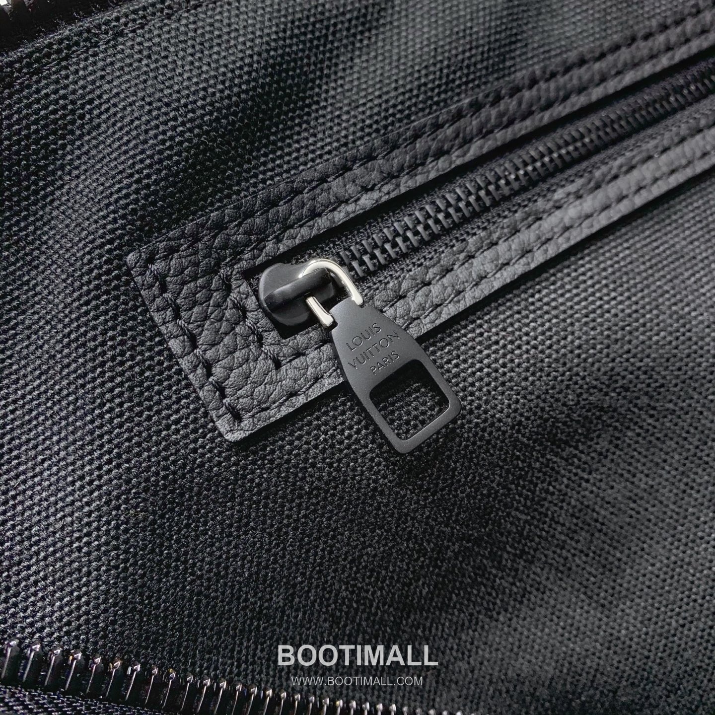 루이비통 키폴 반둘리에 45 모노그램 미드나잇 코팅 캔버스 레더 트리밍 블랙 여행가방 Louis Vuitton Keepall Bandouliere 45 Monogram Midnight Coated Canvas Leather Trim Black Duffle Bag M28403 45cm 6