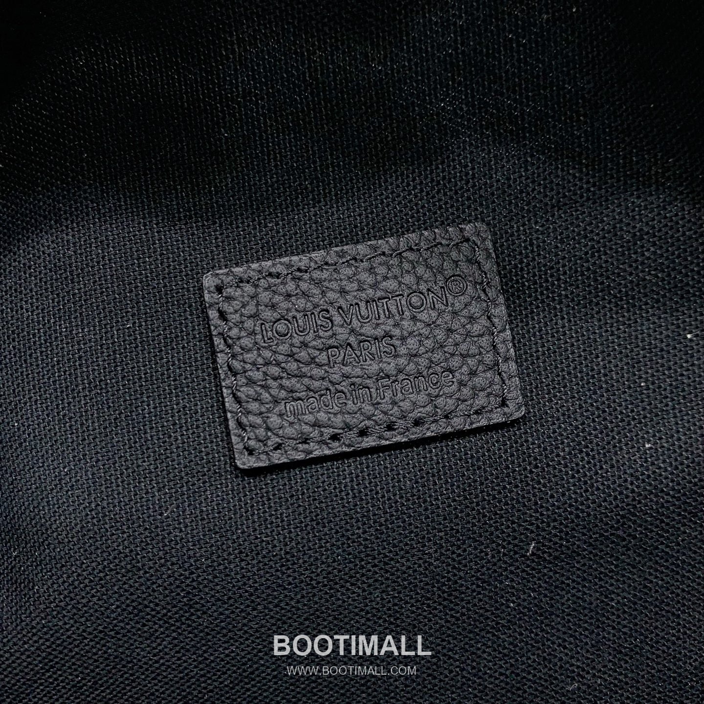 루이비통 러시 범백 모노그램 미드나잇 코팅 캔버스 레더 트리밍 블랙 힙색 Louis Vuitton Rush Bumbag Monogram Midnight Coated Canvas Leather Trim Black Belt Bag M26763 30cm 7