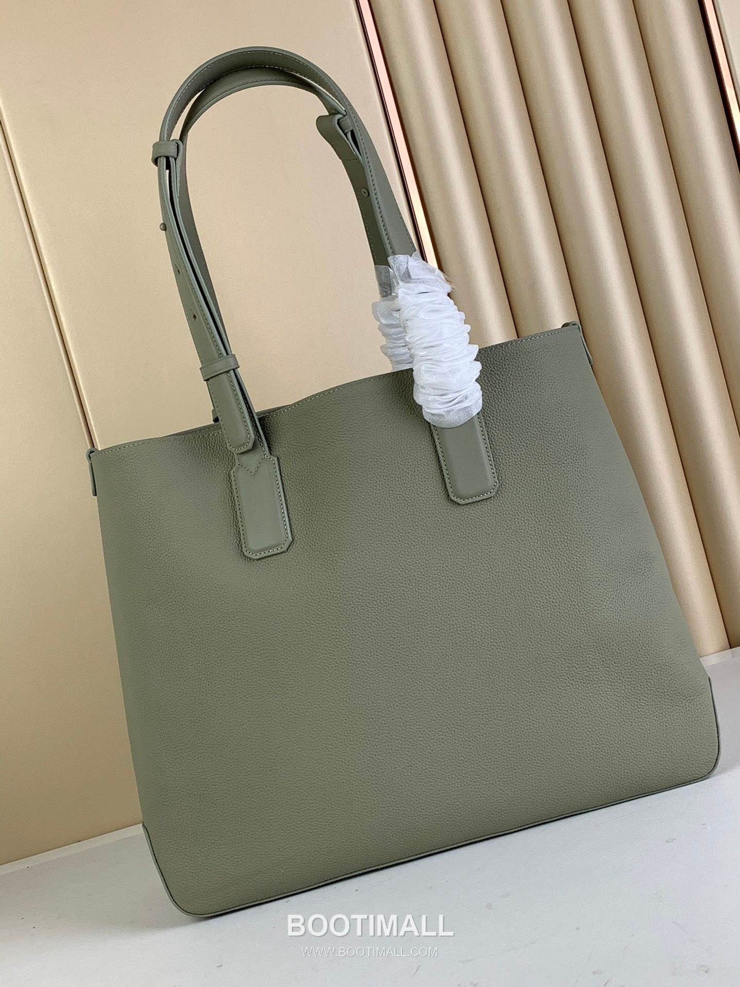 루이비통 에어로그램 토트 브리프케이스 카프스킨 레더 LV 로고 그레이그린 토트백 Louis Vuitton Aerogram Tote Briefcase Calfskin Leather LV Logo Grey Green Tote Bag M22506 38cm 3