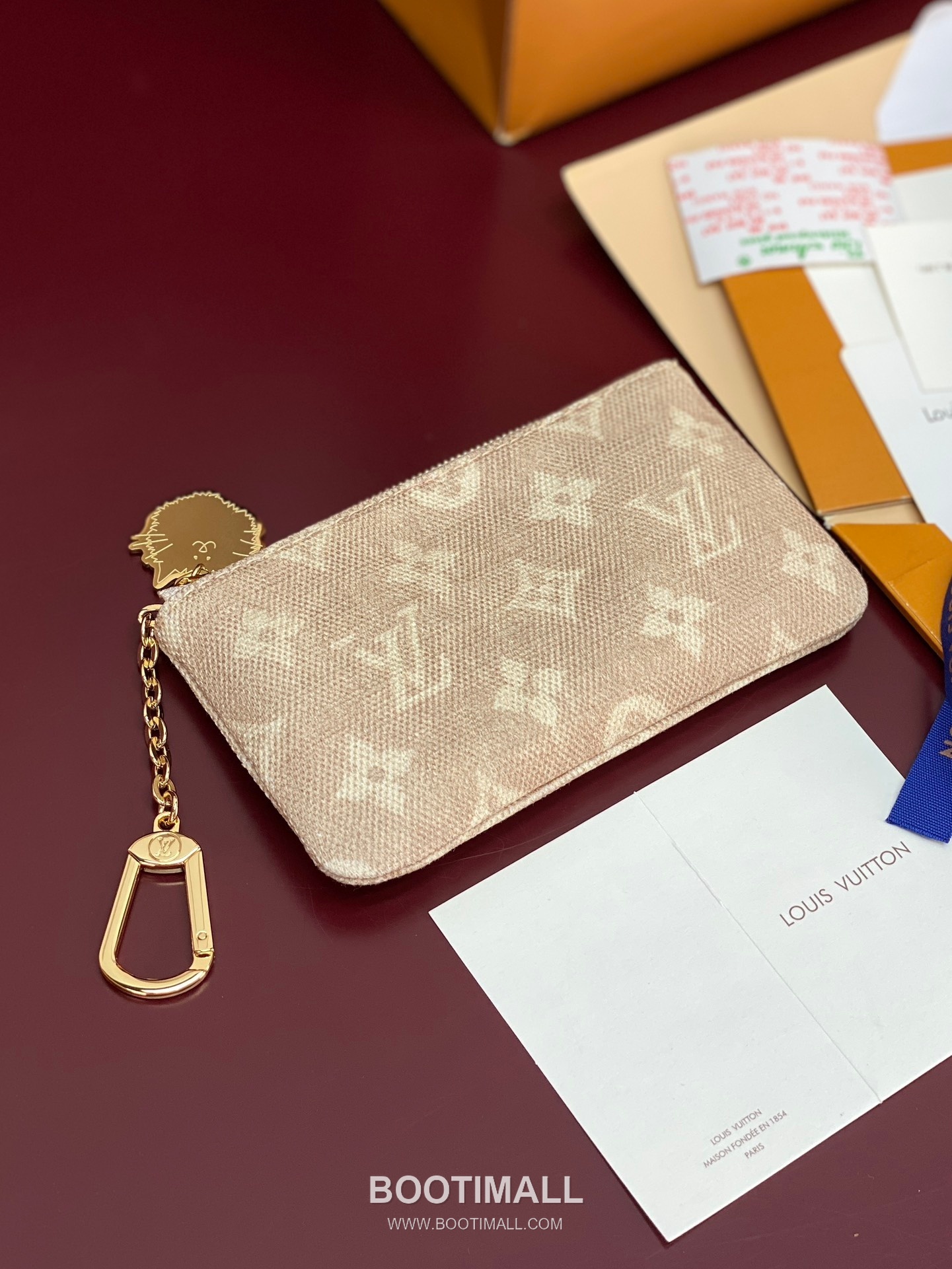 루이비통 포쉐트 클레 미오그램 캔버스 캣 지퍼 코인 키파우치 Louis Vuitton Pochette Cles Meowgram Canvas Cat Zipper Coin Key Pouch M25758 15cm 3