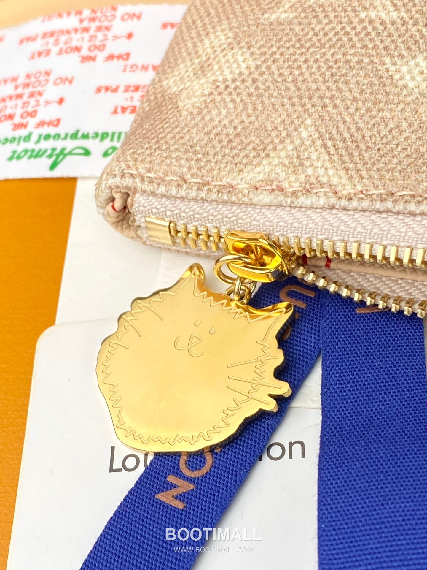 루이비통 포쉐트 클레 미오그램 캔버스 캣 지퍼 코인 키파우치 Louis Vuitton Pochette Cles Meowgram Canvas Cat Zipper Coin Key Pouch M25758 15cm 10