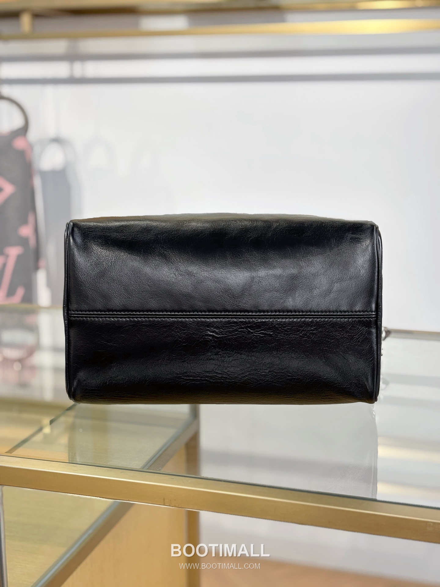 루이비통 수입원단 메탈디테일 소프트 블랙 보스턴 토트백 Louis Vuitton Imported Fabric Metal Detail Soft Black Boston Tote Bag M29419 30cm 15