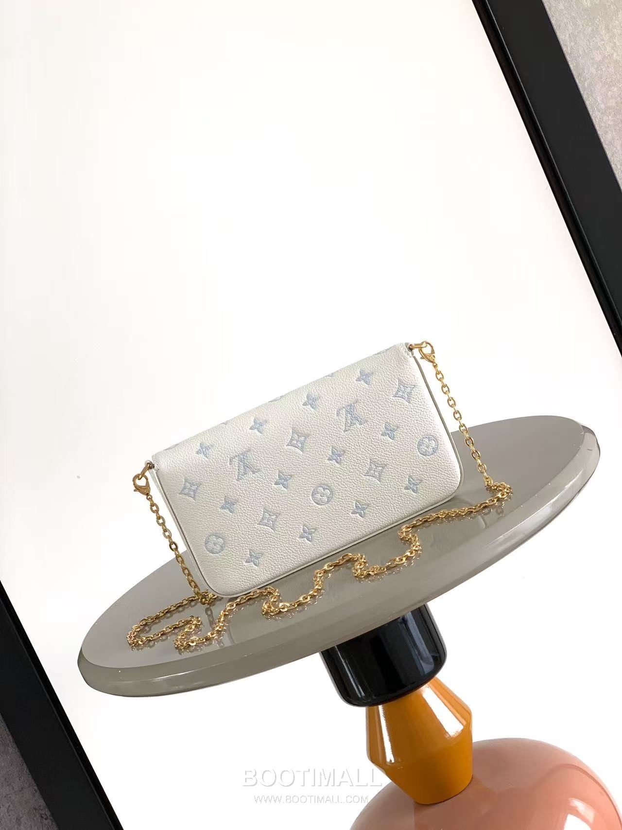 루이비통 모노그램 앙프렝뜨 레더 탈착포켓 체인 블랙 클러치 Louis Vuitton Monogram Empreinte Leather Detachable Pocket Chain Black Clutch M64064 21cm 3