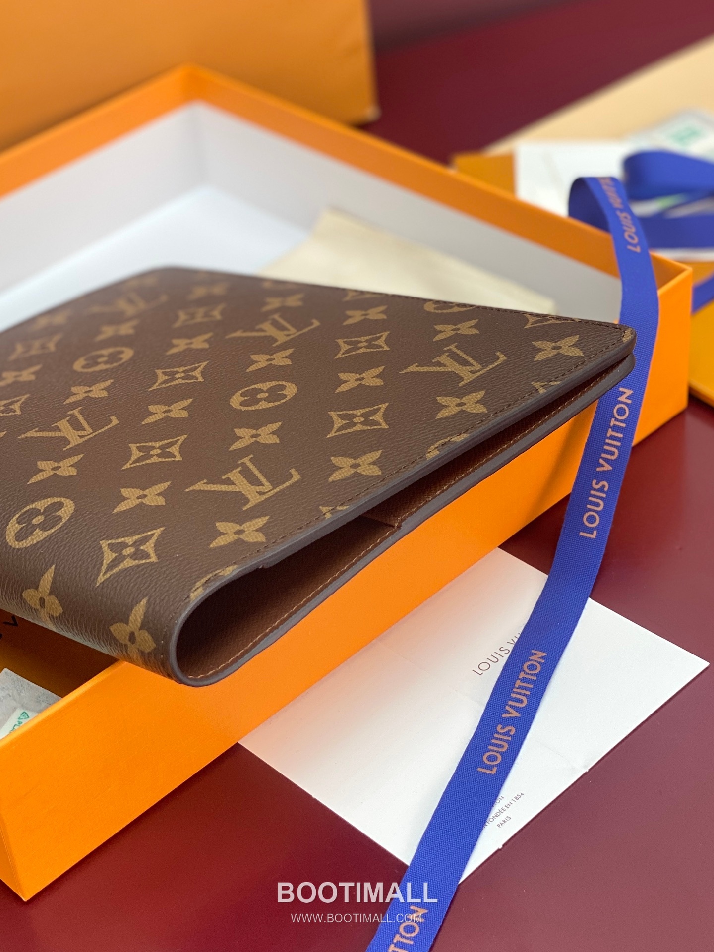 루이비통 모노그램 캔버스 노트커버 브라운 문구 Louis Vuitton Monogram Canvas Notebook Cover Brown Stationery R20100 23cm 5