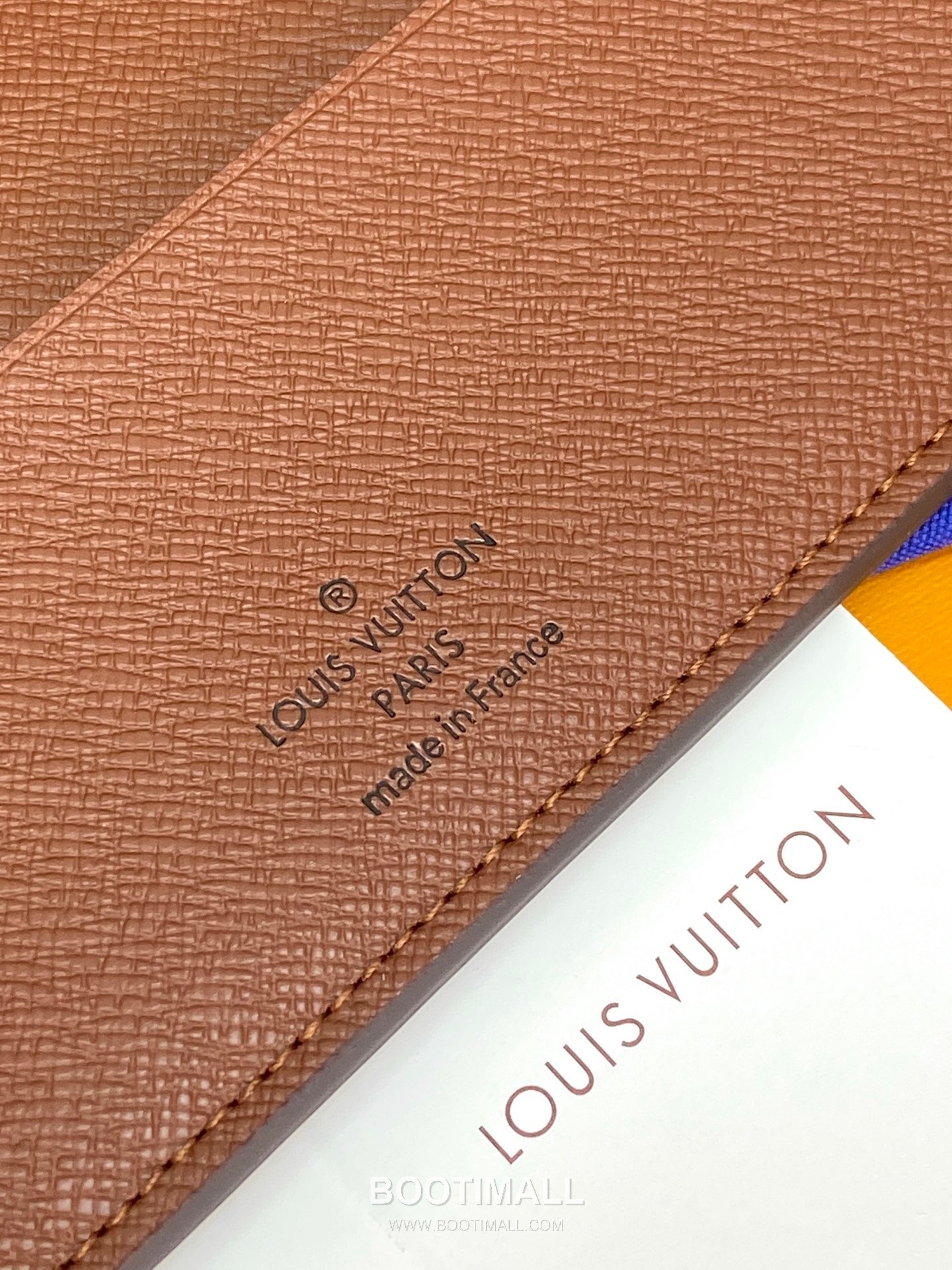 루이비통 모노그램 캔버스 노트커버 브라운 문구 Louis Vuitton Monogram Canvas Notebook Cover Brown Stationery R20100 23cm 8