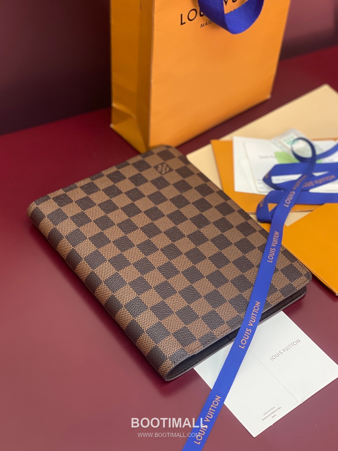 루이비통 모노그램 캔버스 노트커버 브라운 문구 Louis Vuitton Monogram Canvas Notebook Cover Brown Stationery R20100 23cm 3