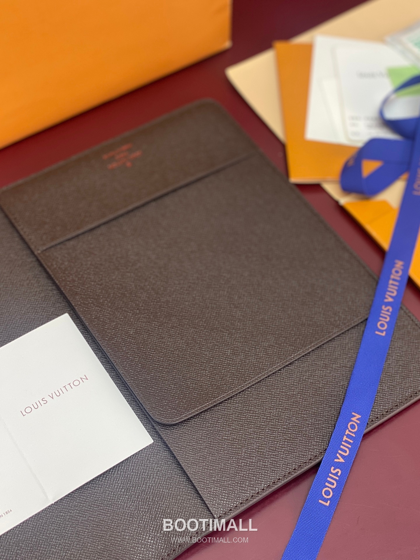 루이비통 모노그램 캔버스 노트커버 브라운 문구 Louis Vuitton Monogram Canvas Notebook Cover Brown Stationery R20100 23cm 7