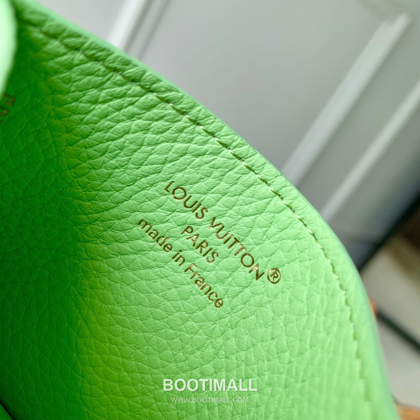 루이비통 모노그램 앙프렝뜨 레더 LV참 카드슬롯 그린 카드지갑 Louis Vuitton Monogram Empreinte Leather LV Charm Card Slot Green Card Holder M27485 10.2cm 8