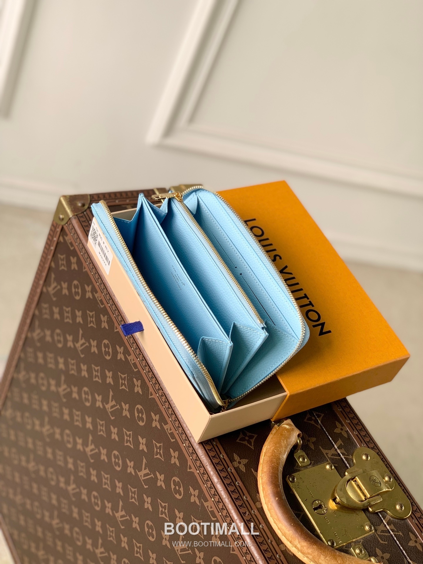 루이비통 레더 지피 멀티포켓 그린 장지갑 Louis Vuitton Leather Zippy Multi Pocket Green Long Wallet M27715 19.5cm 9