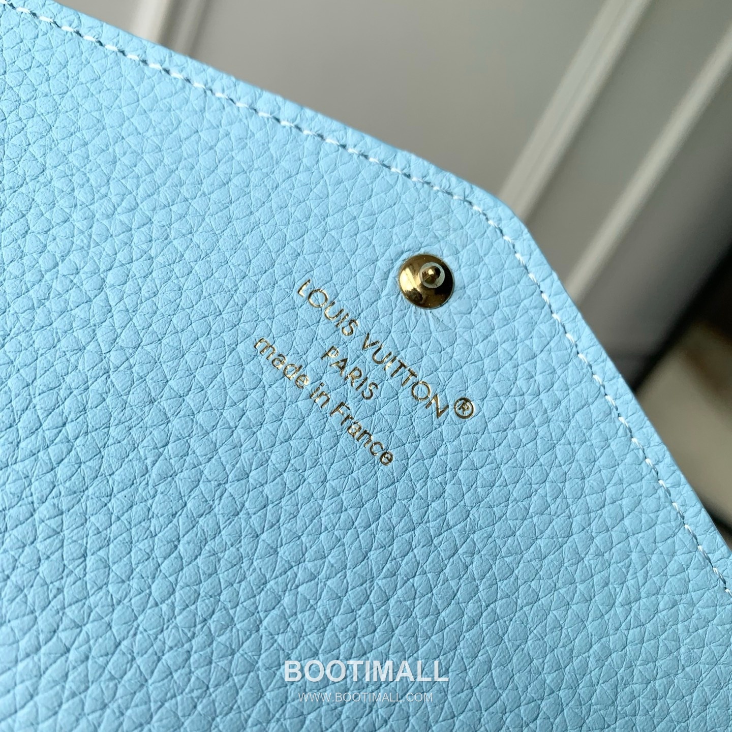 루이비통 모노그램 앙프렝뜨 레더 LV버튼 그린 장지갑 Louis Vuitton Monogram Empreinte Leather LV Button Green Long Wallet M27664 19cm 10