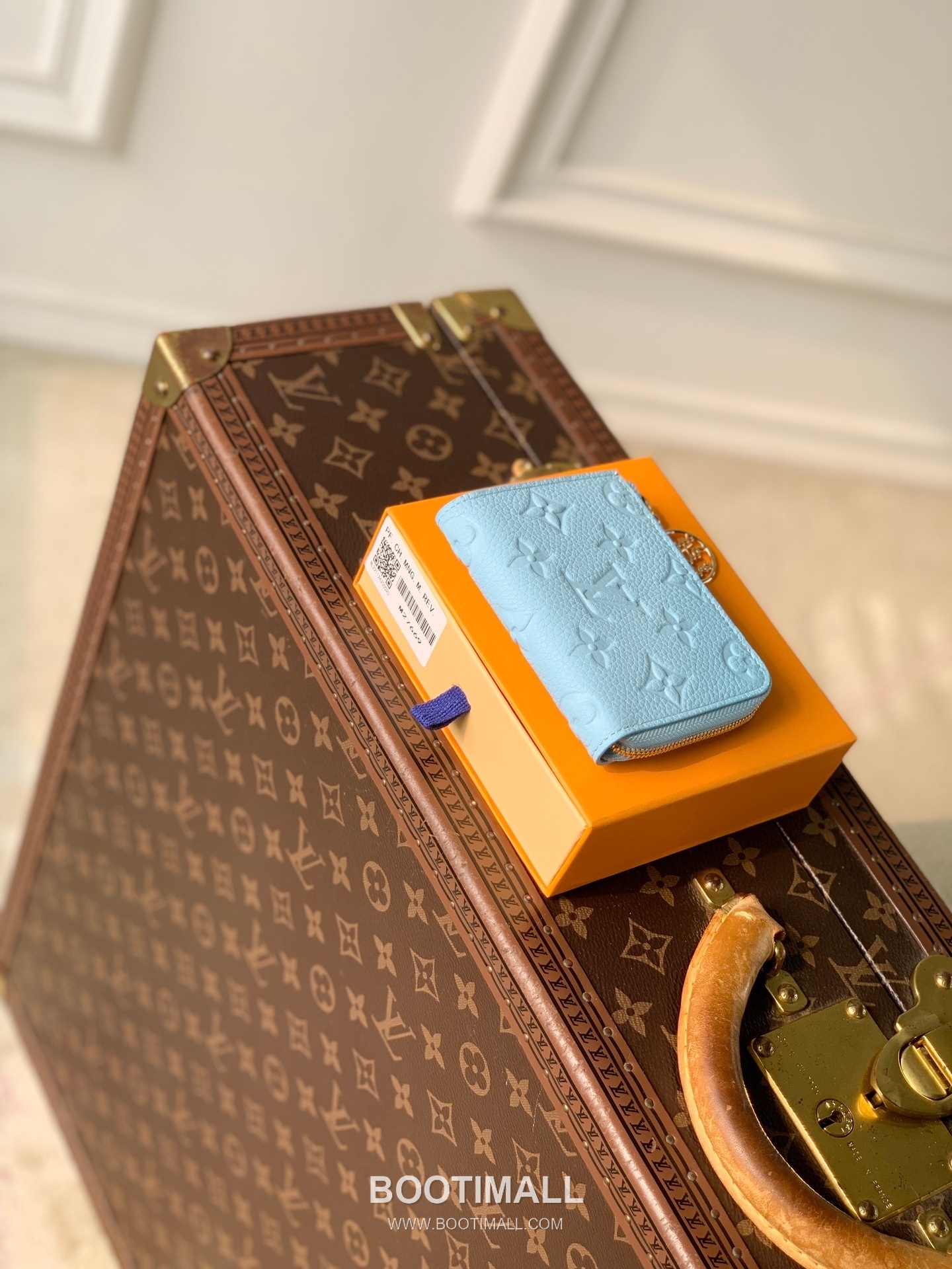 루이비통 레더 LV지퍼 컴팩트 그린 반지갑 Louis Vuitton Leather LV Zipper Compact Green Wallet M27670 11cm 3