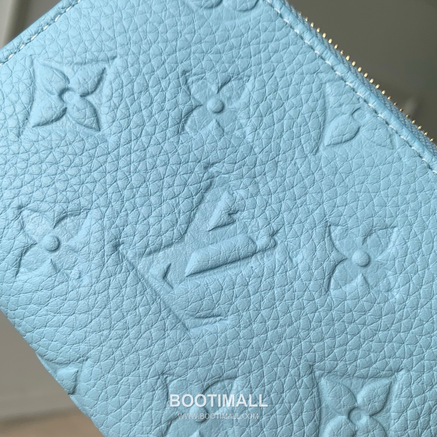 루이비통 모노그램 앙프렝뜨 레더 LV참 지퍼 그린 반지갑 Louis Vuitton Monogram Empreinte Leather LV Charm Zipper Green Wallet M27487 11.5cm 5
