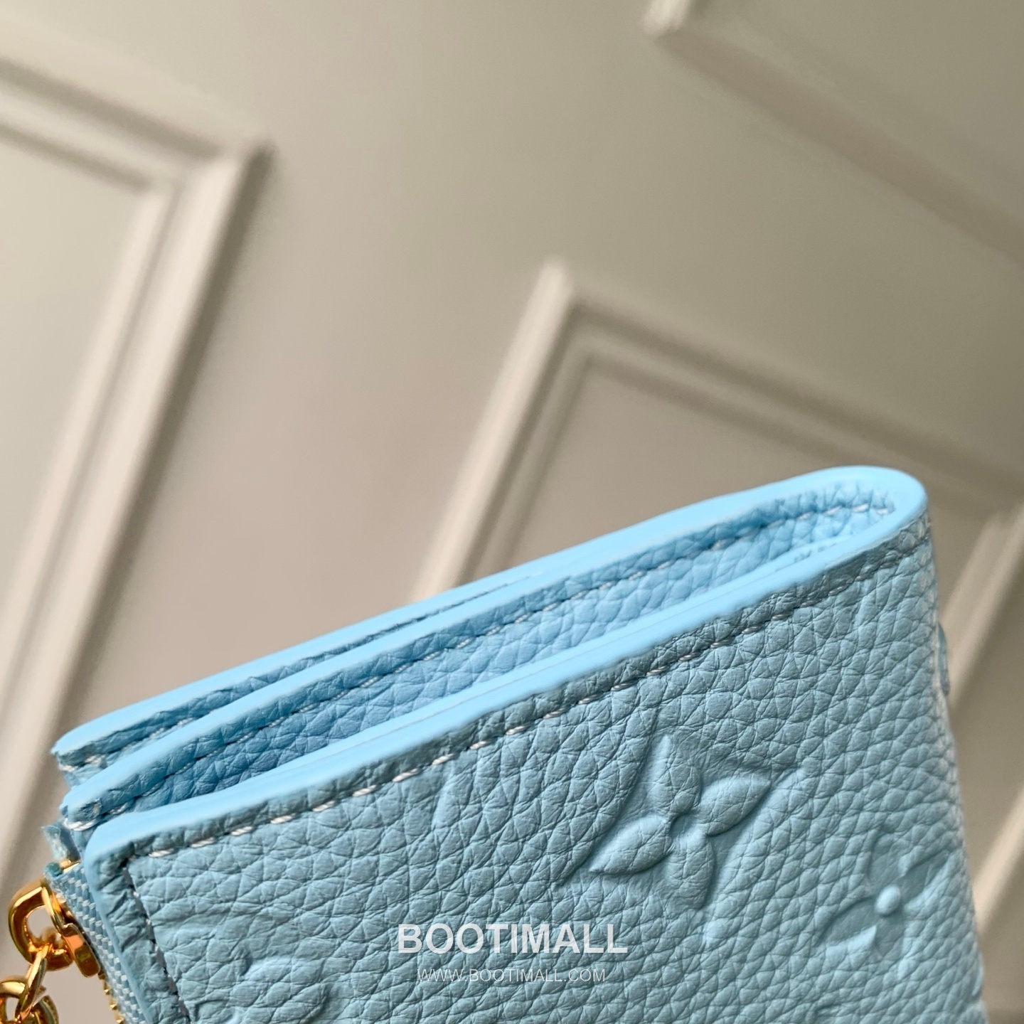 루이비통 모노그램 앙프렝뜨 레더 LV참 지퍼 그린 반지갑 Louis Vuitton Monogram Empreinte Leather LV Charm Zipper Green Wallet M27487 11.5cm 6