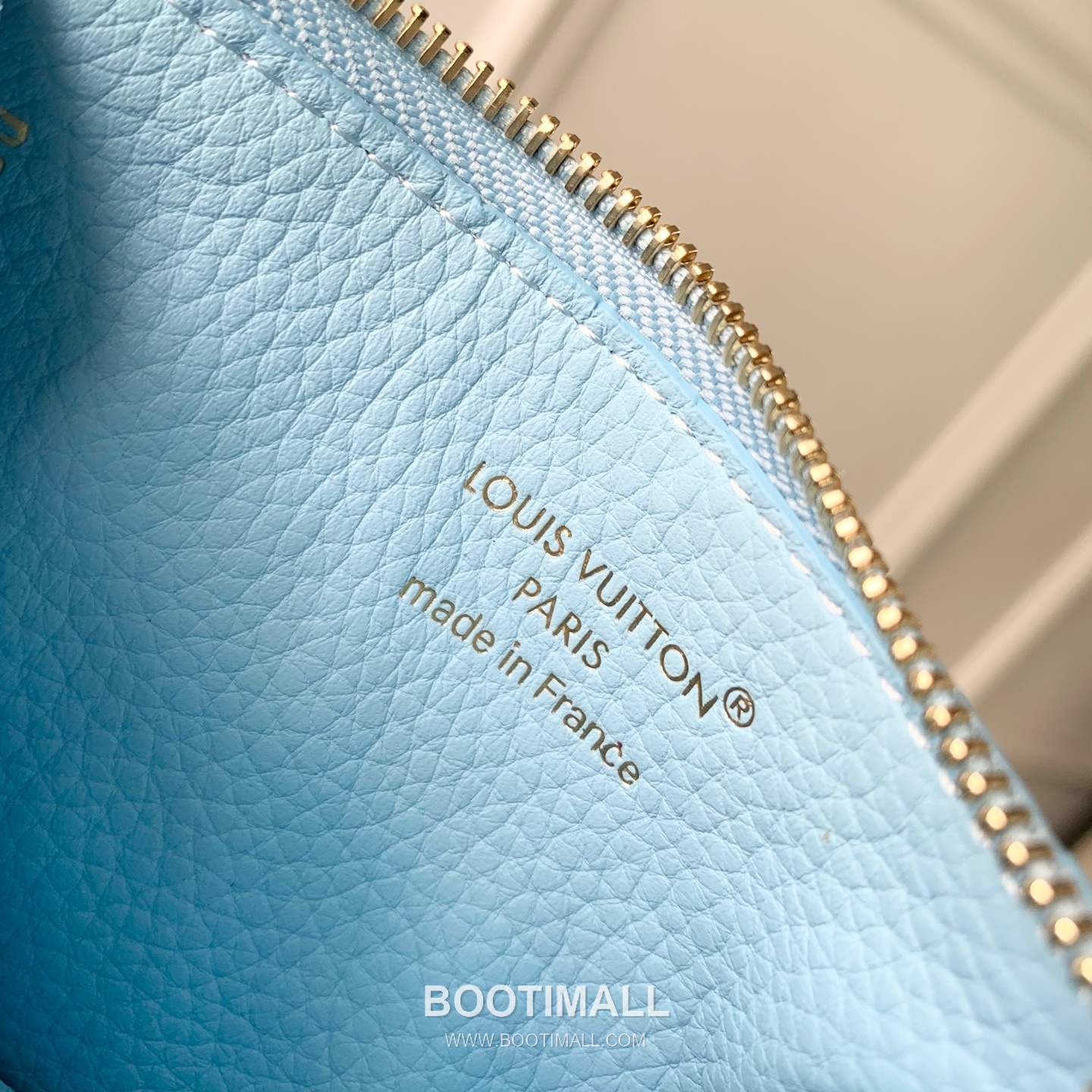 루이비통 모노그램 앙프렝뜨 레더 LV참 지퍼 라이트그린 카드지갑 Louis Vuitton Monogram Empreinte Leather LV Charm Zipper Light Green Card Holder M27668 12cm 8