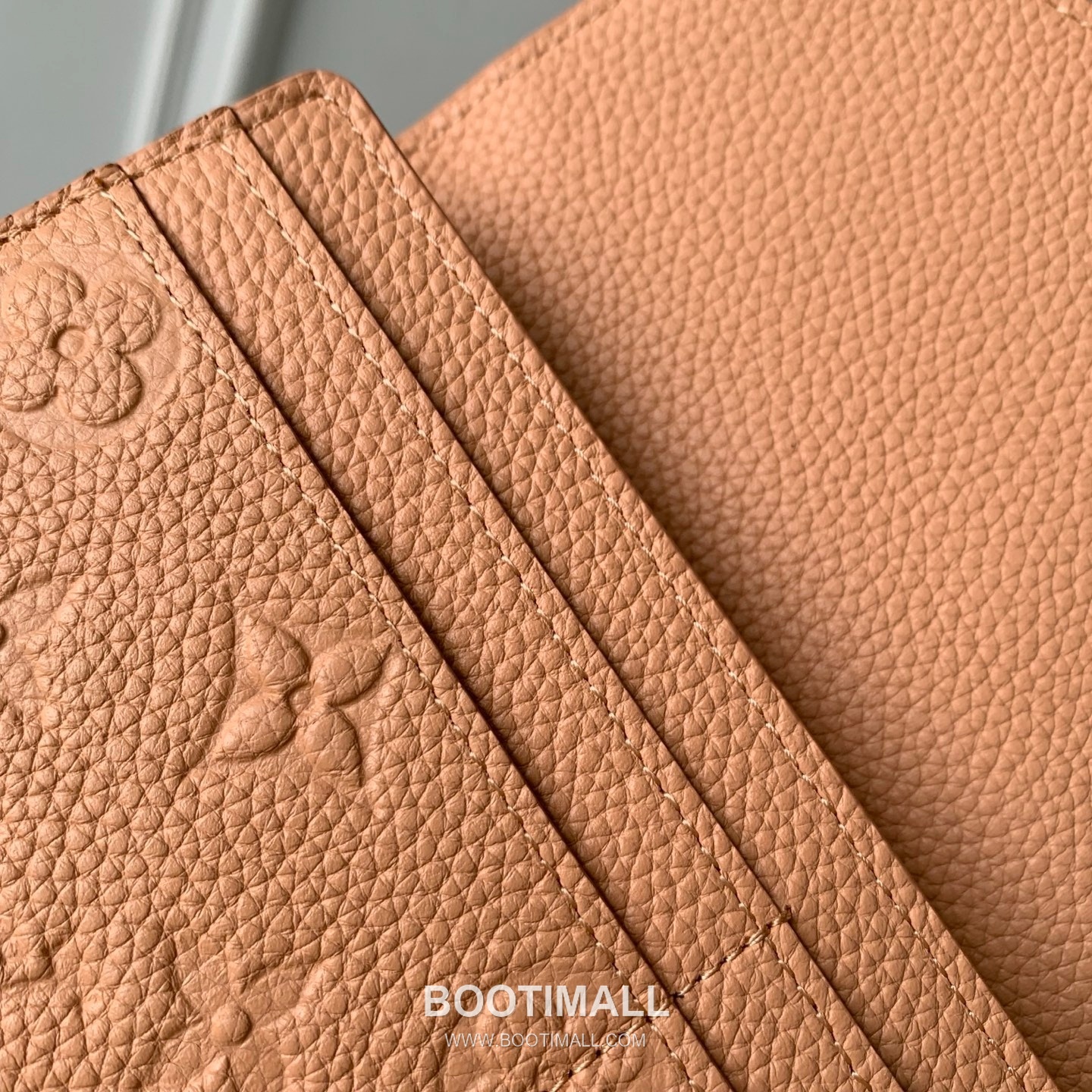 루이비통 모노그램 앙프렝뜨 레더 LV버튼 그린 장지갑 Louis Vuitton Monogram Empreinte Leather LV Button Green Long Wallet M27664 19cm 8