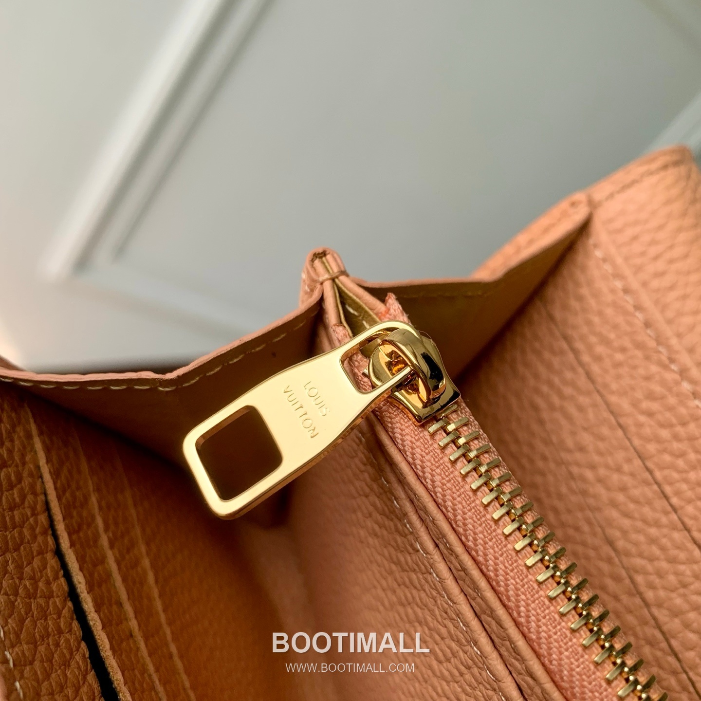 루이비통 모노그램 앙프렝뜨 레더 LV버튼 그린 장지갑 Louis Vuitton Monogram Empreinte Leather LV Button Green Long Wallet M27664 19cm 9