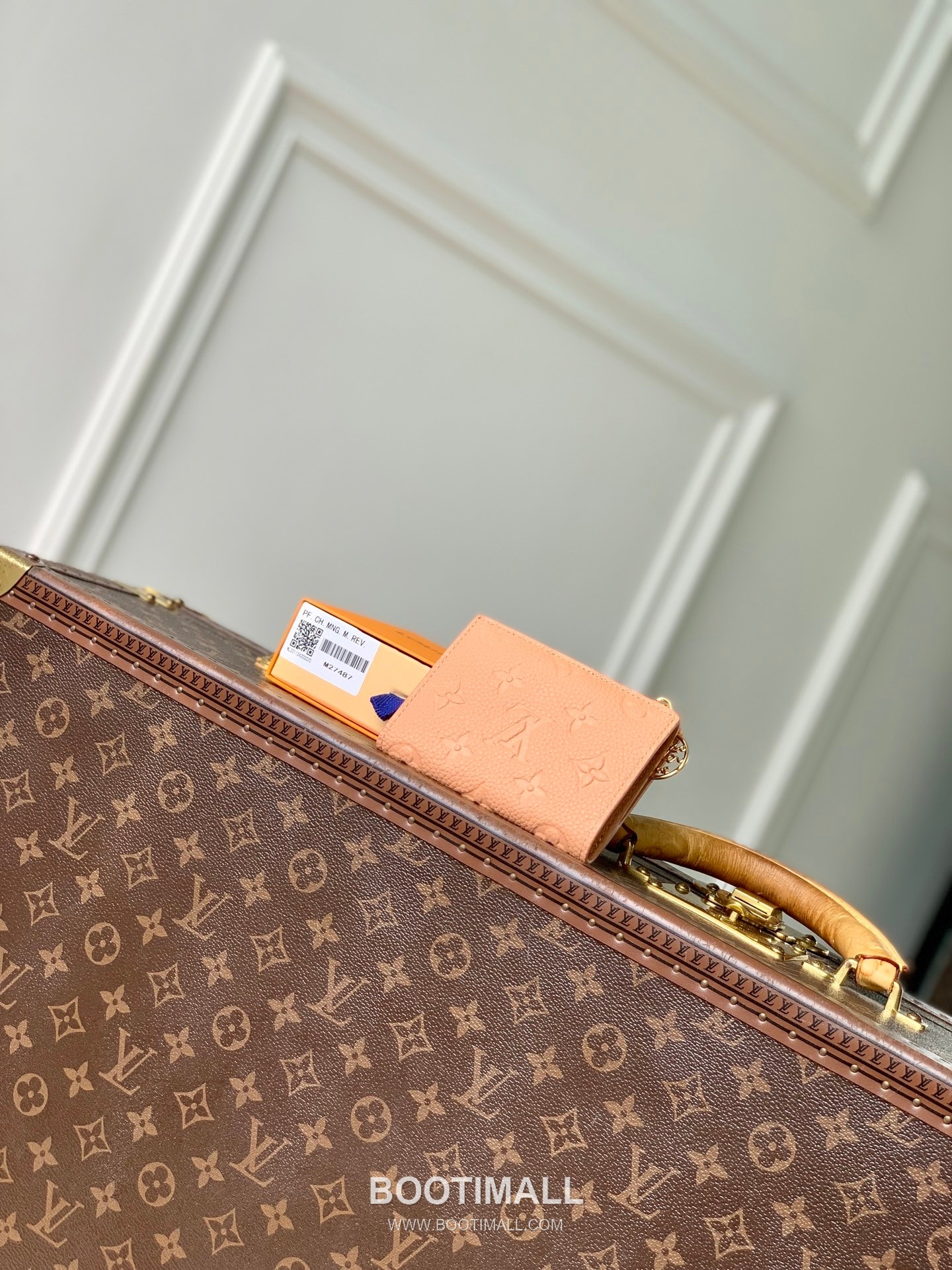 루이비통 모노그램 앙프렝뜨 레더 LV참 지퍼 그린 반지갑 Louis Vuitton Monogram Empreinte Leather LV Charm Zipper Green Wallet M27487 11.5cm 2