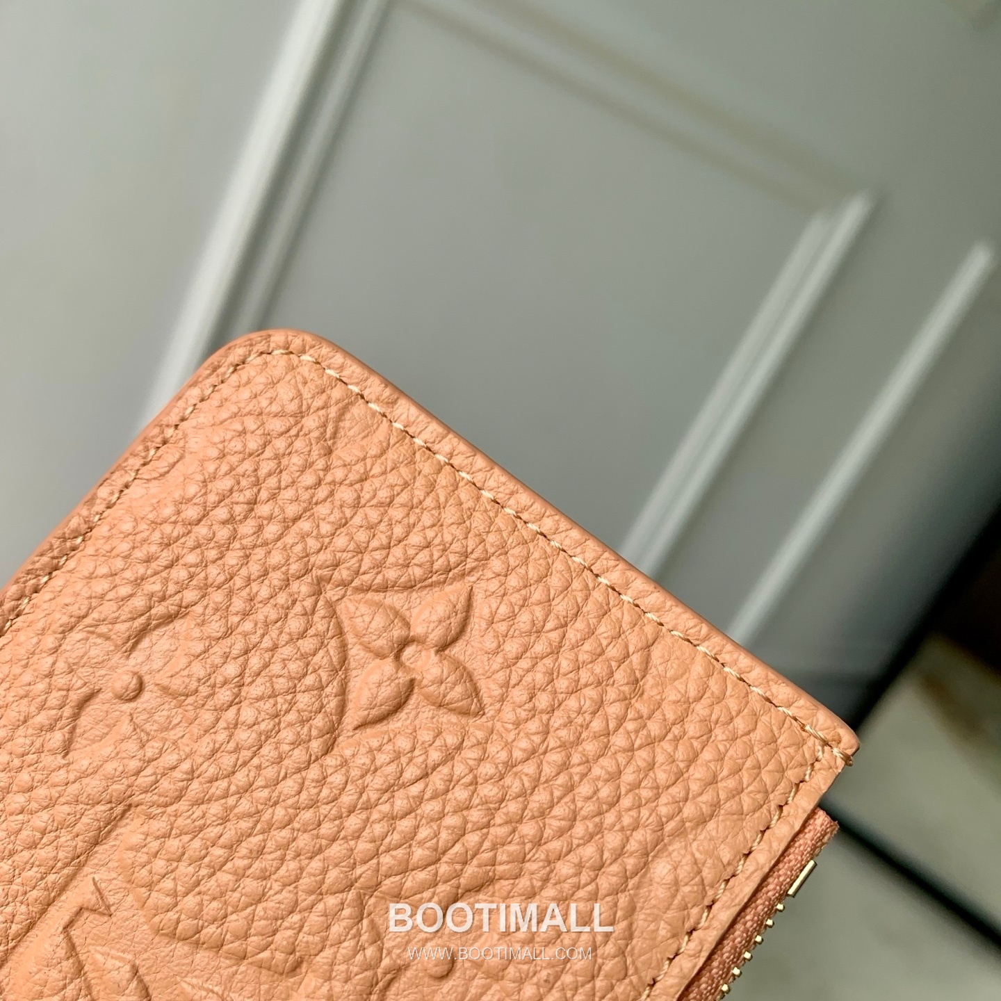 루이비통 모노그램 앙프렝뜨 레더 LV참 지퍼 그린 카드지갑 Louis Vuitton Monogram Empreinte Leather LV Charm Zipper Green Card Holder M27668 12cm 7