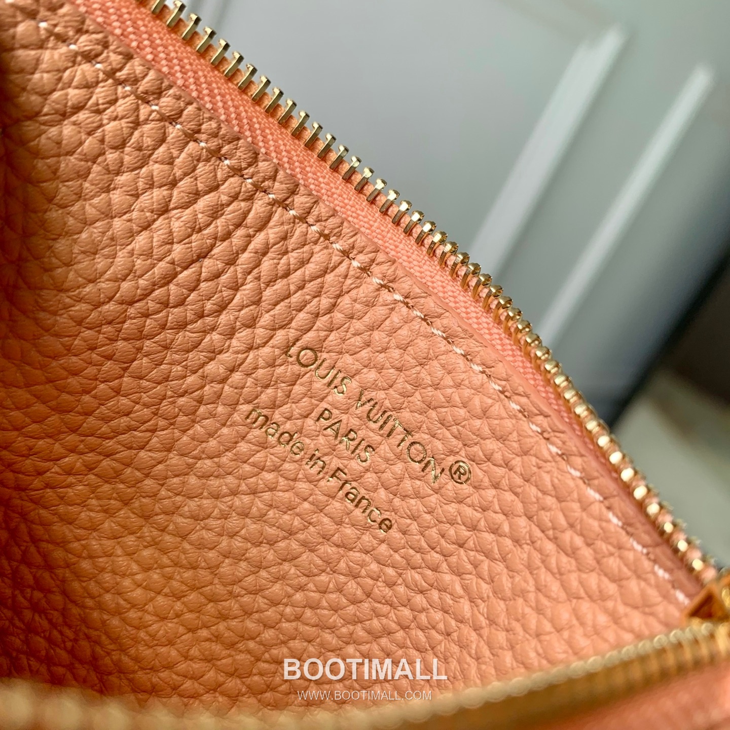 루이비통 모노그램 앙프렝뜨 레더 LV참 지퍼 그린 카드지갑 Louis Vuitton Monogram Empreinte Leather LV Charm Zipper Green Card Holder M27668 12cm 10