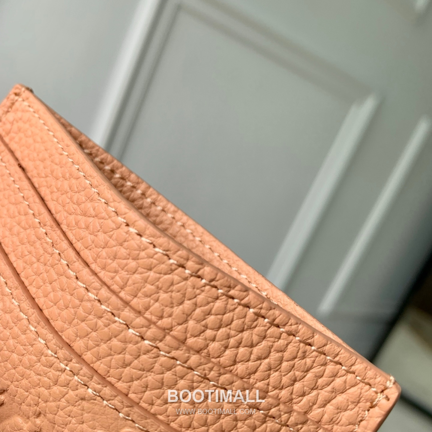 루이비통 모노그램 앙프렝뜨 레더 LV참 카드슬롯 그린 카드지갑 Louis Vuitton Monogram Empreinte Leather LV Charm Card Slot Green Card Holder M27485 10.2cm 6