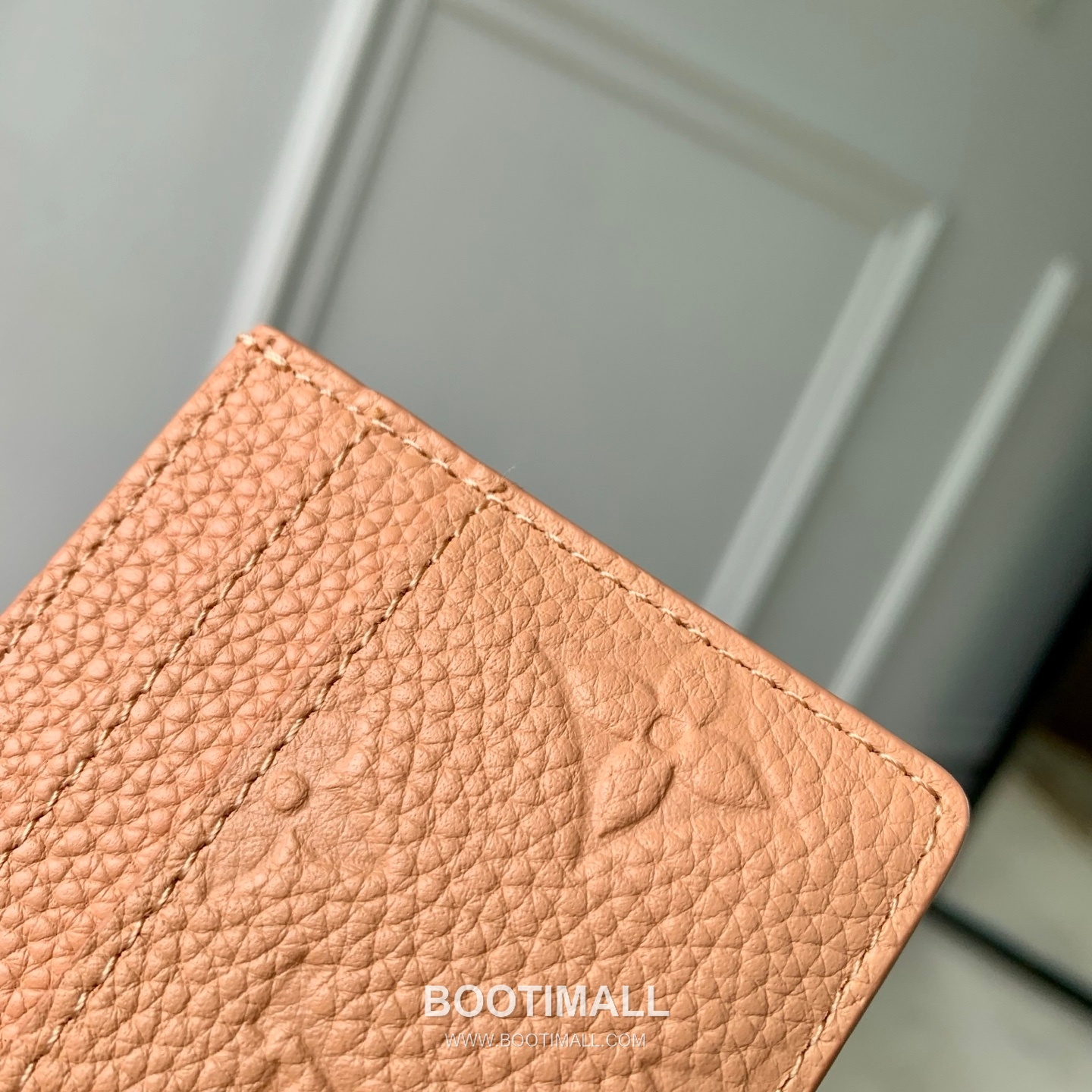 루이비통 모노그램 앙프렝뜨 레더 LV참 카드슬롯 그린 카드지갑 Louis Vuitton Monogram Empreinte Leather LV Charm Card Slot Green Card Holder M27485 10.2cm 7